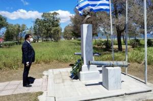 Στο Μεσολόγγι  για τον εορτασμό της 195ης επετείου της Εξόδου των Ελεύθερων Πολιορκημένων παραβρέθηκε ο Δήμαρχος Ύδρας Γ. Κουκουδάκης