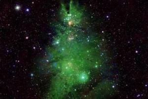 NASA:   Το χριστουγεννιάτικο δέντρο του Γαλαξία