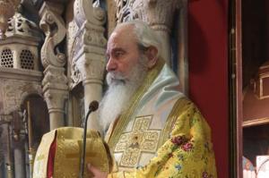 Δ' Κυριακή  των Νηστειών. Ιερούργησε στον Καθεδρικό Ναό Ύδρας ο Μητροπολίτης ΕΦΡΑΙΜ