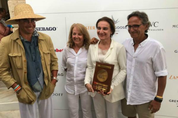 Μεγάλη διάκριση για την Αντιγόνη Βαμβακά στους αγώνες Spetses classic yacht regatta