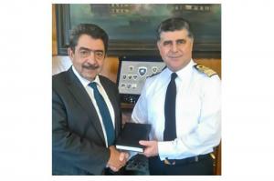 Συνάντηση του Αντιπεριφερειάρχη Νήσων με τον Αρχηγό ΓΕΝ