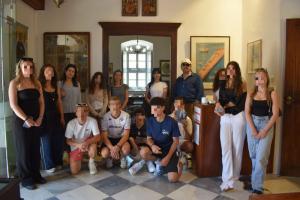 Παγκόσμια ημέρα Μουσείων | To Γενικό Λύκειο Ύδρας στην Ιστορική Οικία Λαζάρου Κουντουριώτη στην Ύδρα και Οικία &amp; Ατελιέ Τέτση