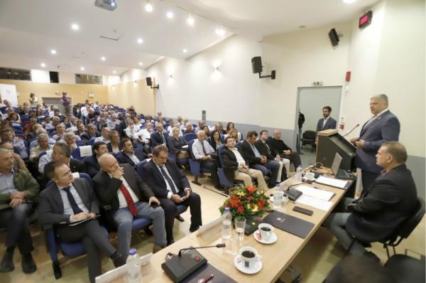 Συνάντηση εργασίας  του Περιφερειάρχη Αττικής με Δημάρχους και εκπροσώπους των 66 Δήμων της Αττικής για την πολιτική προστασία