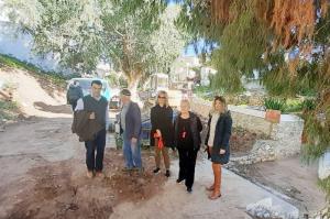 Επιθεωρήσεις των έργων από τον Δήμαρχο Ύδρας Γιώργο Κουκουδάκη