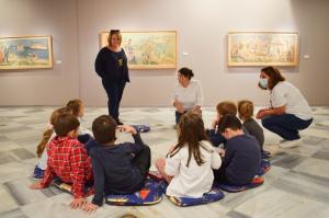 Ολοκληρώθηκαν τα εκπαιδευτικά προγράμματα στο ΙΑΜΥ στο πλαίσιο της Έκθεσης έργων του Θεόφιλου