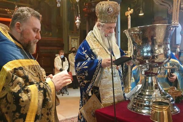 Τα Άγια Θεοφάνεια στον Ιερό Καθεδρικό Ναό της Ύδρας