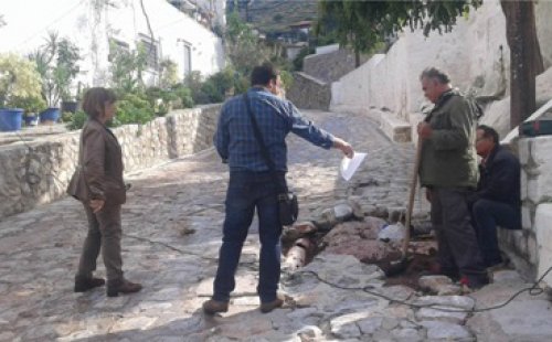 Περιοδεία στην Ύδρα της Βουλευτού του ΚΚΕ Δ. Μανωλάκου και ερώτηση στη Βουλή για τις καταστροφικές πλημμύρες