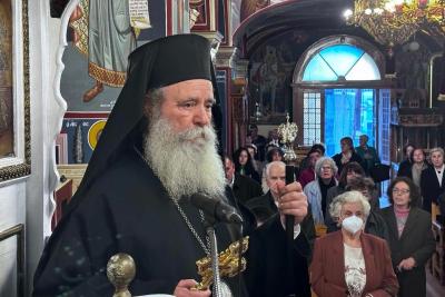 Ο Μητροπολίτης Ύδρας κ. ΕΦΡΑΙΜ στην Ι. Μονή των Αγίων Αναργύρων Ερμιόνης και στον Ι. Ναό Μεταμορφώσεως Κρανιδίου