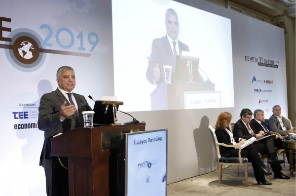 Στο συνέδριο  του ΤΕΕ για τη διαχείριση Στερεών και Υγρών Αποβλήτων ο Περιφερειάρχης Αττικής Γ. Πατούλης