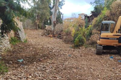 Ξεκίνησε αντιπλημμυρικό έργο σε ρέμα στο Καμίνι της Ύδρας