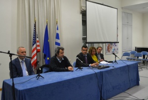 Από την παρουσίαση του βιβλίου Νικόλας Χόρχε του Ανδρέα Ανδριανόπουλου