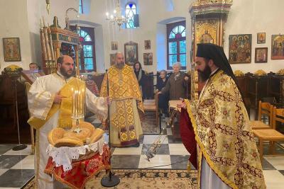 Με λαμπρότητα  εορτάστηκε η μνήμη του Αγίου Σπυρίδωνος στον Ιερό Ναό Αγίου Δημητρίου Ύδρας