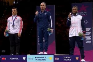 Έκτο χρυσό  για τον άρχοντα των κρίκων Λευτέρη Πετρούνια