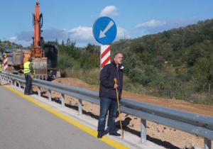 Επιθεώρηση στα έργα της Περιφέρειας από τον Αντιπεριφερειάρχη Νήσων
