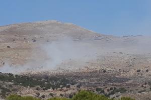 Υπό μερικό έλεγχο τέθηκε η πυρκαγιά στο Μανδράκι της Ύδρας