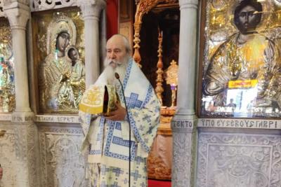 Την Κυριακή  6 Αυγούστου της Μεταμορφώσεως του Σωτήρος Χριστού, ο Μητροπολίτης κ. ΕΦΡΑΙΜ θα ιερουργήσει στον Ι. Καθεδρικό Ναό Ύδρας