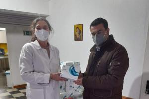 Γ. Κουκουδάκης:  "Παραδώσαμε στο Νοσοκομείο 1000 επιπλέον rapid τεστ για την ανίχνευση του ιού Covid 19"