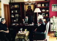 Επίσκεψη Γιάννη Μώραλη στον Μητροπολίτη Πειραιά Σεραφείμ