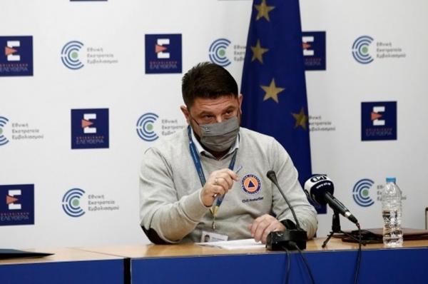 Ν. Χαρδαλιάς:  Στο «κόκκινο» η Π.Ε. Αττικής (πλην των νήσων Αττικής) από το Σάββατο στις 6 το πρωί