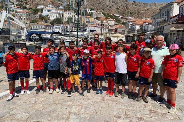 Ευχαριστήριο   του Προέδρου του Αθλητικού Ομίλου Ύδρας Π. Μαρκαντώνη για το αθλητικό πενθήμερο