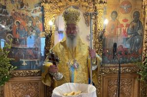 Στην Μονή  των Αγίων Αναργύρων Ερμιόνης ιερούργησε ο Μητροπολίτης Ύδρας ΕΦΡΑΙΜ