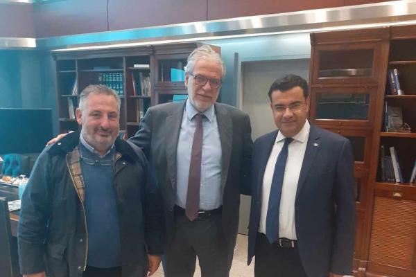Τον Υπουργό Ναυτιλίας και Νησιωτικής πολιτικής συνάντησε ο Δήμαρχος Ύδρας Γ. Κουκουδάκης