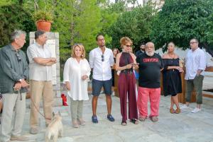 Η κορυφή του όρους Άτλας "προσγειώθηκε" στην Ύδρα μέσα από την εγκατάσταση του Abdelaziz Zerrou