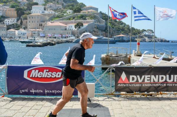 Ίσως η πιο δυνατή εικόνα του αγωνιστικού διημέρου του Hydra's Trail Event