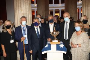 Στην Επετειακή Έκθεση 1821-2021 που οργανώθηκε στο Ζάππειο Μέγαρο ο Περιφερειάρχης Γ. Πατούλης