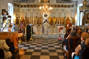 Από την πανήγυρη των Αγίου Κωνσταντίνου και Ελένης στον ομώνυμο γραφικό ναό