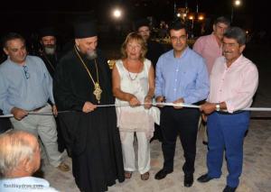 Εγκαινιάστηκε ο υπαίθριος χώρος πολιτιστικών εκδηλώσεων στο Καμίνι Ύδρας