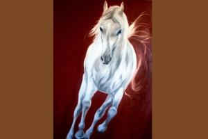 Εγκαίνια της έκθεσης ζωγραφικής "SAUVAGE" της εικαστικού Olga Karadimos στο Ι.Α.Μ.Υ