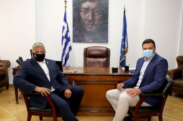 Συνάντηση του Περιφερειάρχη Αττικής Γ. Πατούλη με τον υπ. Υγείας Β. Κικίλια