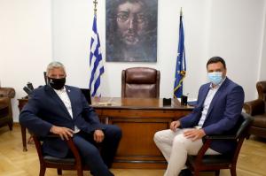 Συνάντηση του Περιφερειάρχη Αττικής Γ. Πατούλη με τον υπ. Υγείας Β. Κικίλια