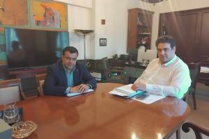 Συναντήσεις   του Δημάρχου Ύδρας Γιώργου Κουκουδάκη