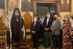 Χοροστατούντος του Μητροπολίτη μας κ. ΕΦΡΑΙΜ ο Μέγας Αρχιερατικός Εσπερινός στον Ιερό Μητροπολιτικό Ναό του Τιμίου Προδρόμου Κρανιδίου