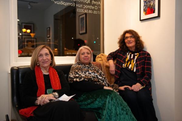 Εγκαινιάστηκε με επιτυχία η ατομική έκθεση της Αγνής Χρονοπούλου στην Art Zone Gallery 42 Athens