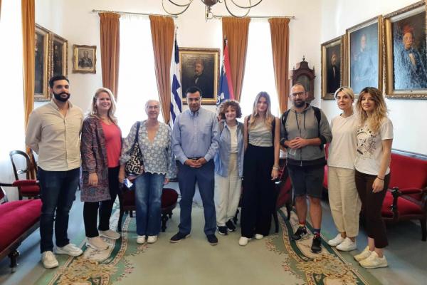 Συνάντηση    στο Δήμο Ύδρας με τη Μονάδα Ψυχικής Υγείας της ΠE Νήσων Αργοσαρωνικού