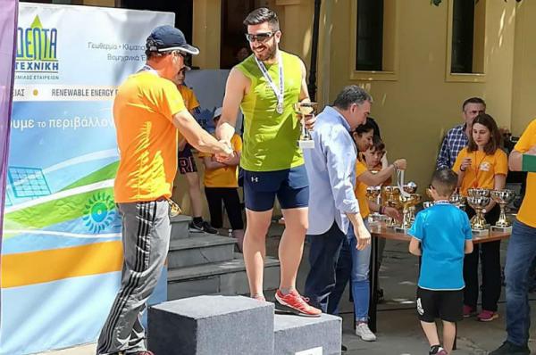 2η θέση για τον Γιάννη Βούλγαρη στον αγώνα «Μονοπάτι Αμφίκλειας»