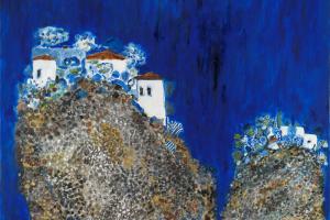 ΙΑΜΥ |  'Εκθεση ζωγραφικής της εικαστικού Βάσως Τρίγκα με τίτλο «Γραφές και Χάρτες»