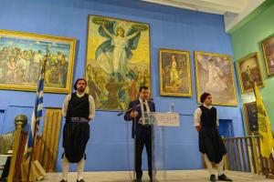 Ο Δήμαρχος Ύδρας Γ. Κουκουδάκης συμμετείχε στις εκδηλώσεις στην Κάλυμνο για τα 200 χρόνια από τη Ναυμαχία του Γέροντα