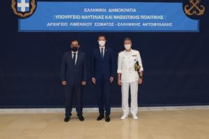 Υποδοχή Πρωθυπουργού Σλοβακίας από τον Υφυπουργό Ναυτιλίας &amp; Νησιωτικής Πολιτικής Κώστα Κατσαφάδο