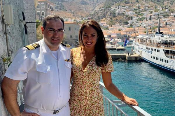 Από την επίσκεψη της Υφυπουργού Εργασίας και Κοινωνικών Υποθέσεων Δόμνας Μιχαηλίδου στην Ύδρα