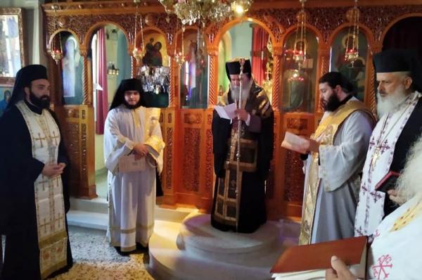 Ο Μητροπολίτης ΕΦΡΑΙΜ τέλεσε την εξόδιο ακολουθία της μακαριστής μοναχής ΠΑΡΘΕΝΙΑΣ