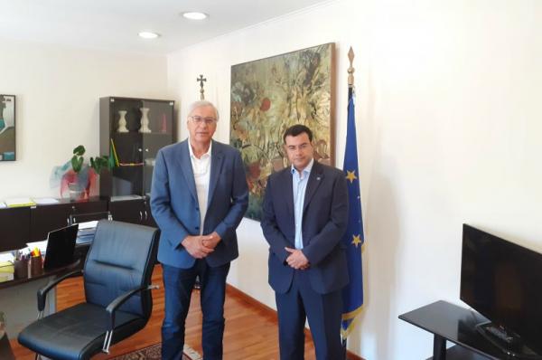 Συνάντηση Γ. Κουκουδάκη με τον Γενικό Γραμματέα του Υπουργείου Εσωτερικών Μ. Σταυριανουδάκη