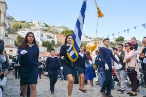 Με επισημότητα ο εορτασμός της 28ης Οκτωβρίου στην Ύδρα