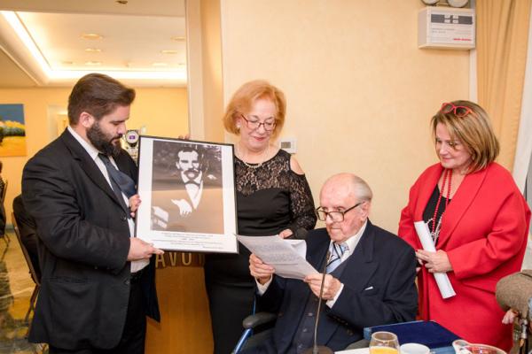 Στον Θεμιστοκλή Ραφαλιά αφιερωμένη η δεξίωση του Υδραϊκού Συνδέσμου Πειραιά