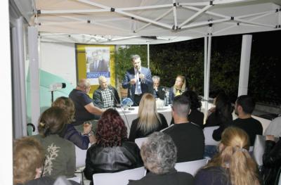 Με επιτυχία η παρουσίαση του προγράμματος του συνδυασμού "Για την Ύδρα" στην Οικία Βερούκα