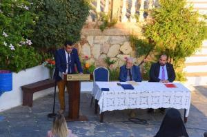 Στην επετειακή ημερίδα του Δήμου Κυθήρων για το 1821 συμμετείχε ο Δήμαρχος Ύδρας