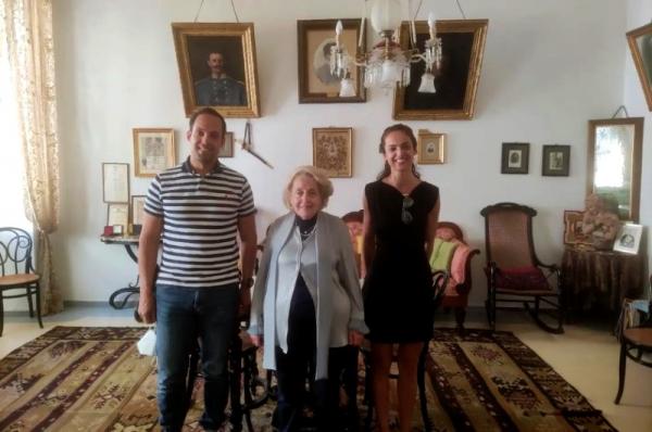 Στο Αρχοντικό Ραφαλιά διέμεινε τις μέρες του Πάσχα η τέως Πρόεδρος του Αρείου Πάγου Βασιλική Θάνου